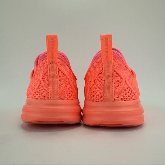 APL Techloom Phantom Women's Running Shoes Sz 8.5 Orange Slip-On Active Sneakers - Picture 14 of 15